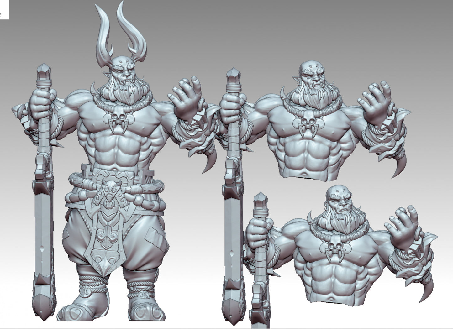 Akuma, Oni Clan Leader
