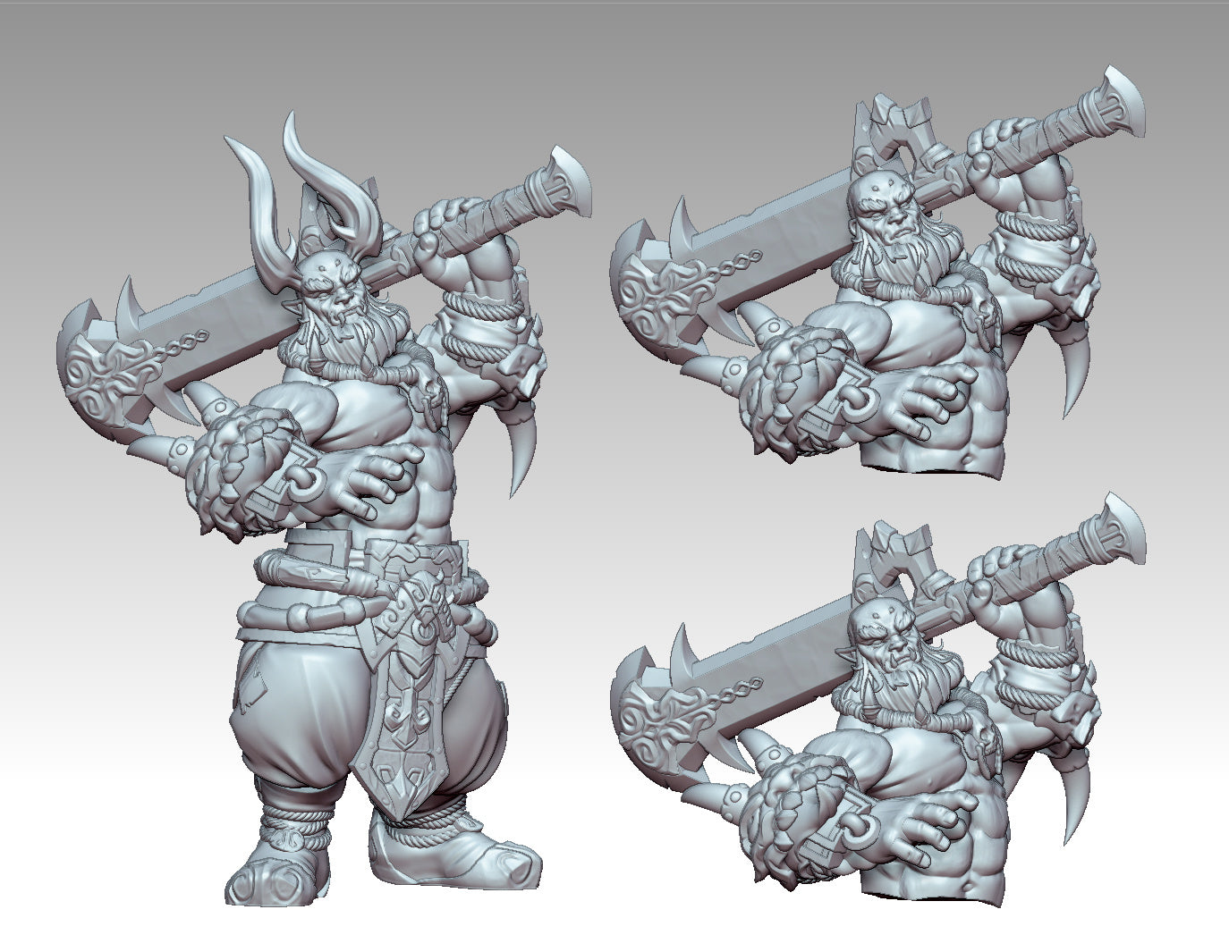 Akuma, Oni Clan Leader