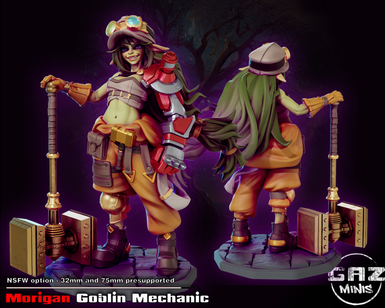 Morigan the Goblin mechanic