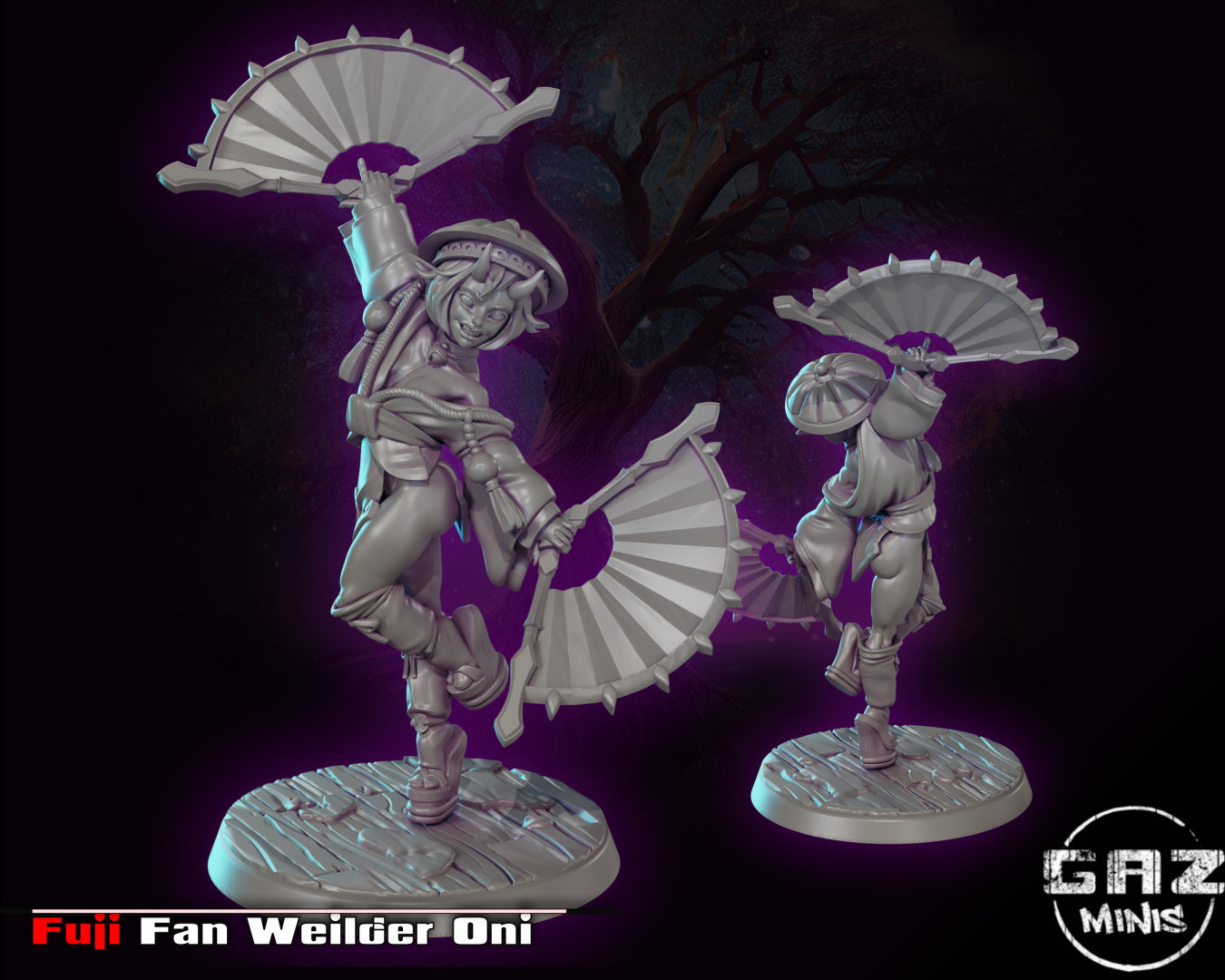 Fuji, The Oni Fan Weilder