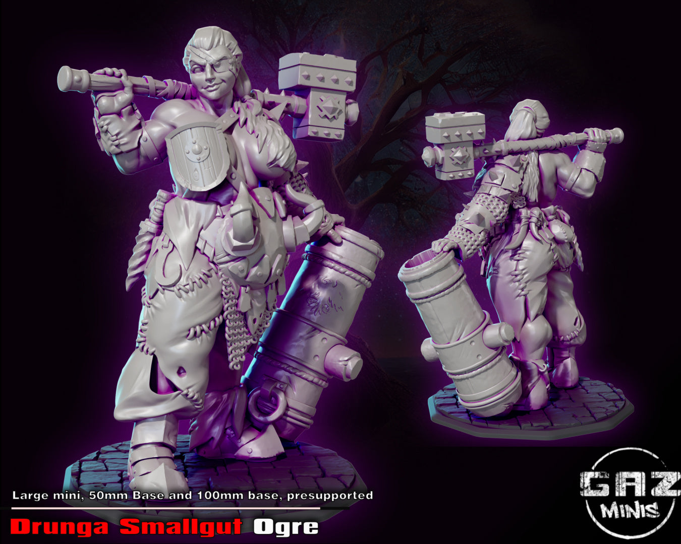 Drunga Smallgut Ogre Warrior