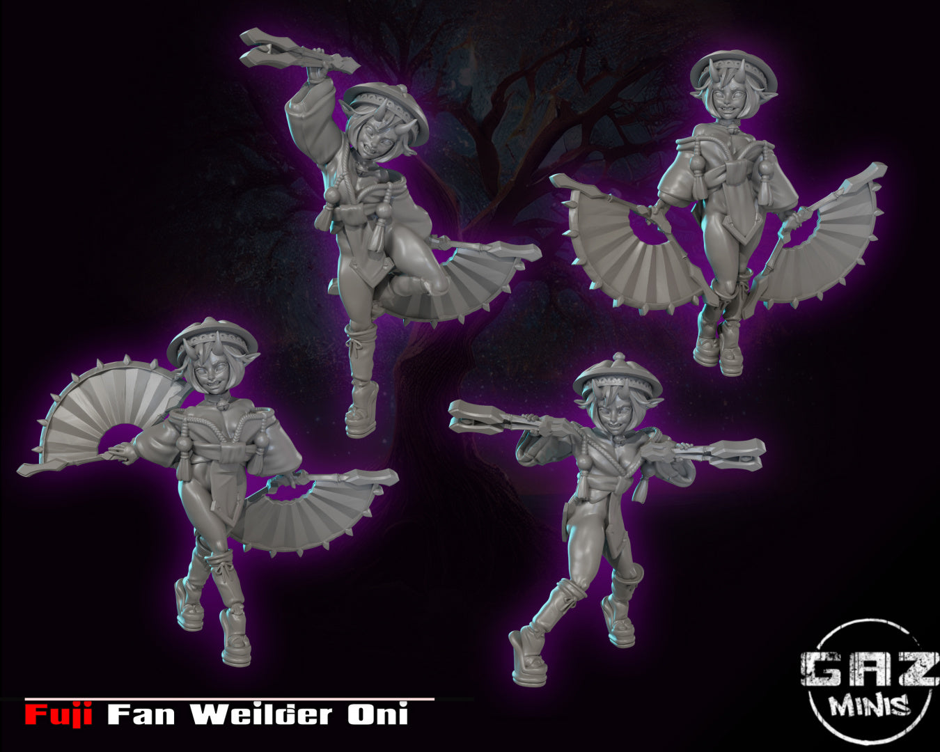 Fuji, The Oni Fan Weilder