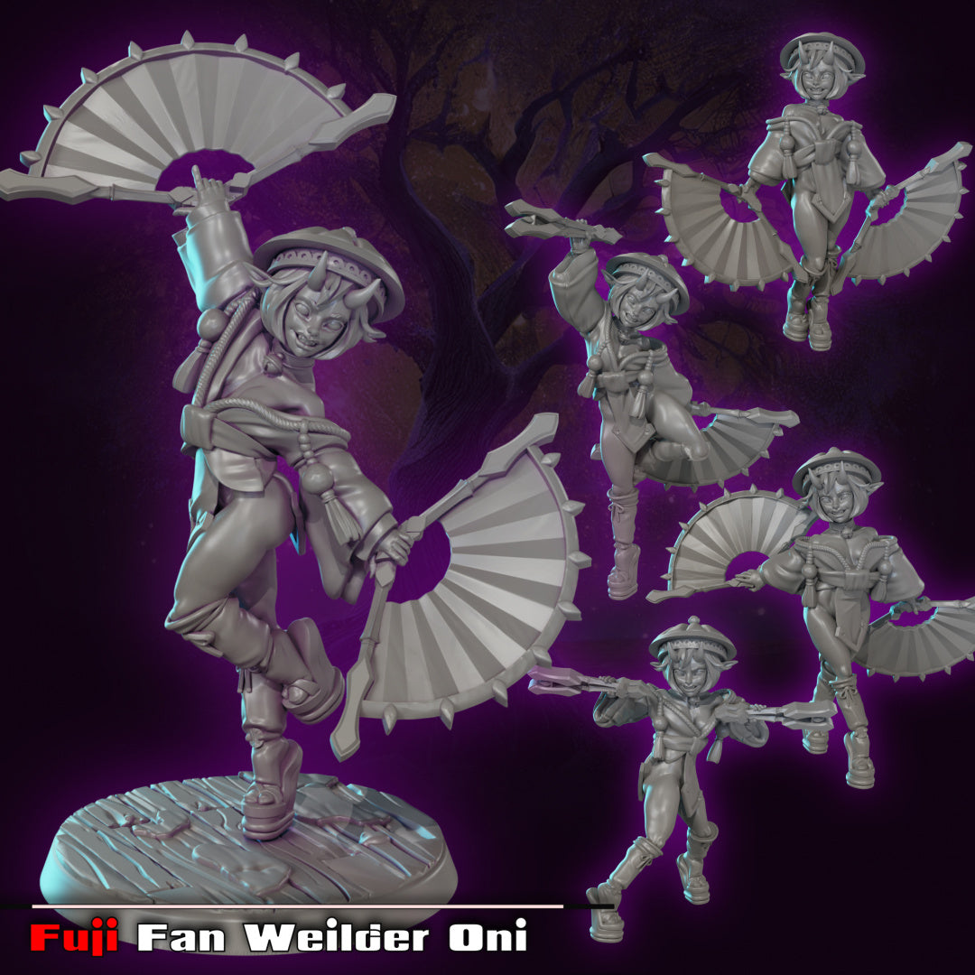 Fuji, The Oni Fan Weilder