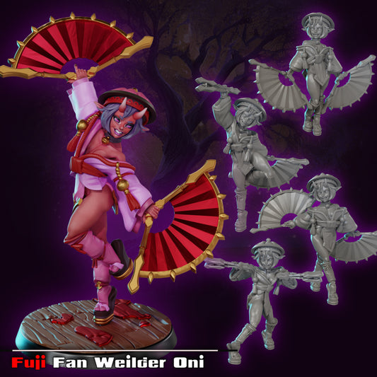 Fuji, The Oni Fan Weilder