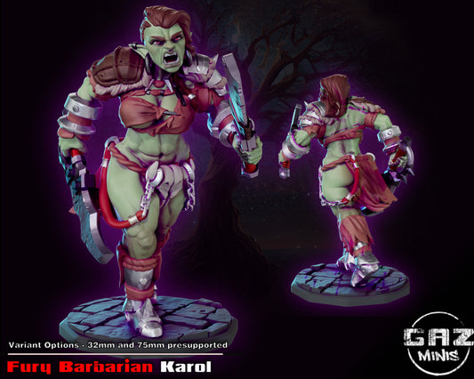 Karol, Fury Barbarian