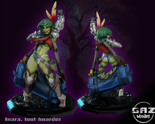 Inara, loot hoarder