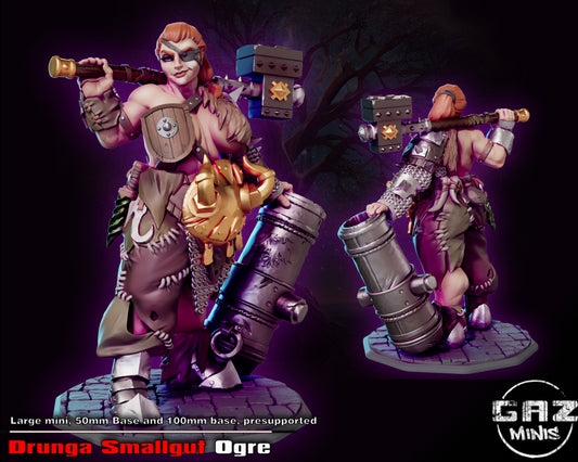 Drunga Smallgut Ogre Warrior